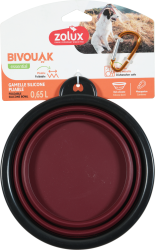BVK Foldable Soft Bowl Red, 650 ml